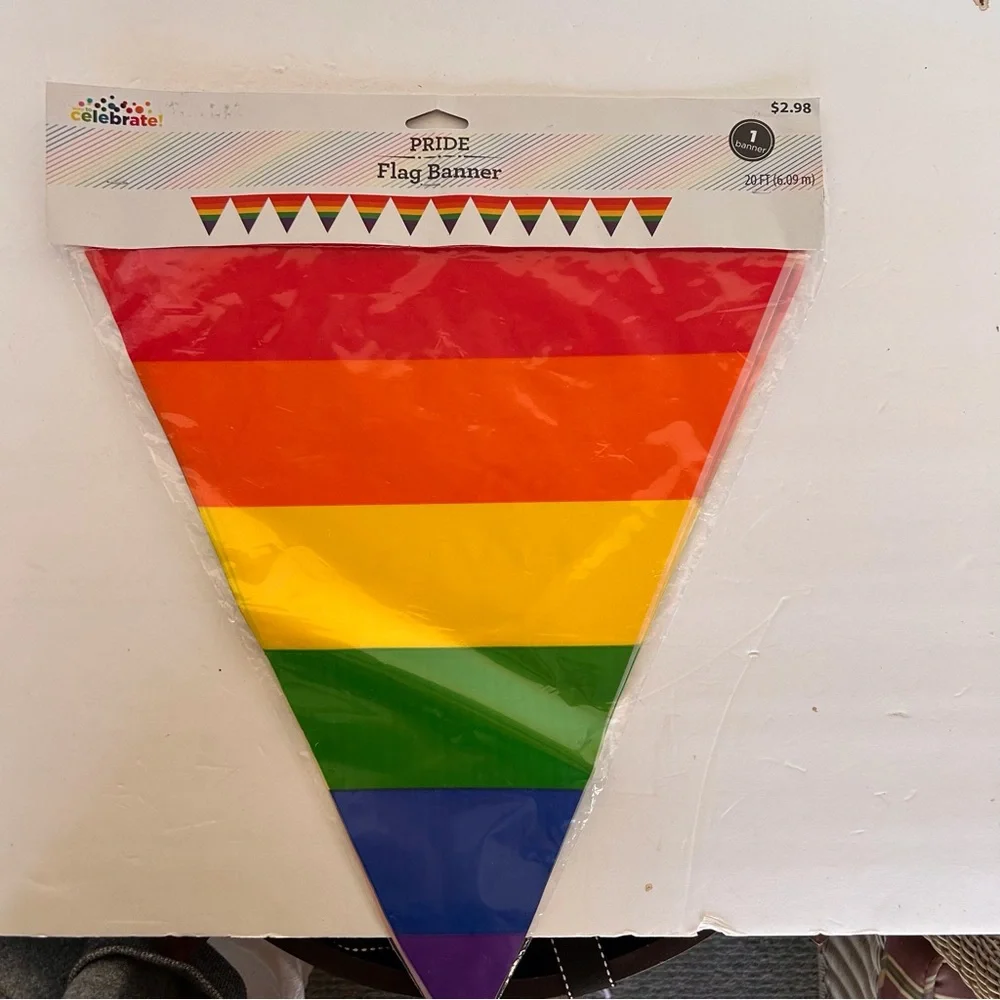 RAINBOW PRIDE NEW YEARS EVE DECORATIONS BUNDLE NWT